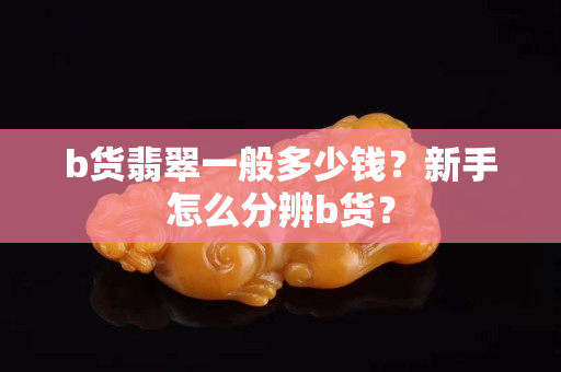 b貨翡翠一般多少錢？新手怎么分辨b貨？
