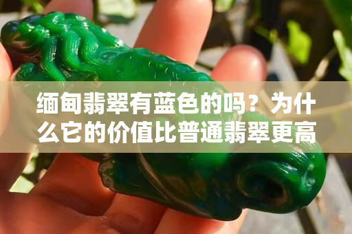 緬甸翡翠有藍色的嗎？為什么它的價值比普通翡翠更高？