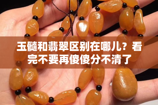 玉髓和翡翠區別在哪兒？看完不要再傻傻分不清了