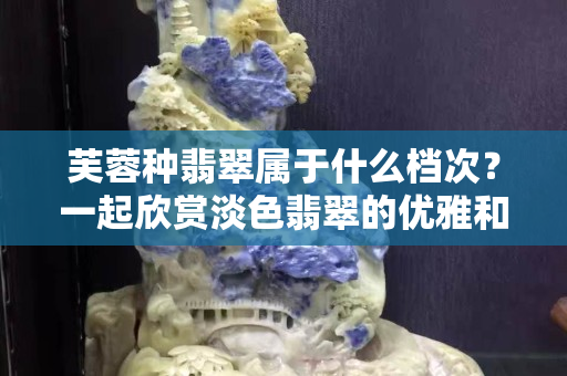 芙蓉種翡翠屬于什么檔次？一起欣賞淡色翡翠的優雅和明凈