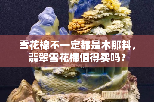 雪花棉不一定都是木那料，翡翠雪花棉值得買嗎？