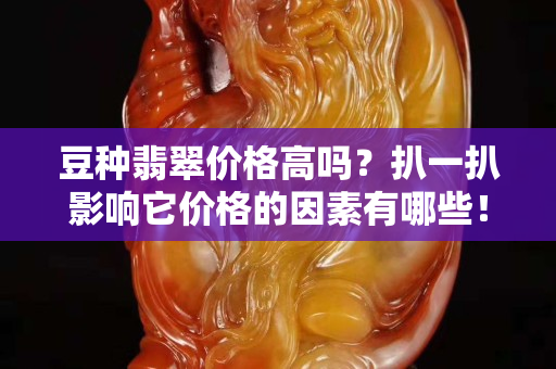 豆種翡翠價格高嗎？扒一扒影響它價格的因素有哪些！