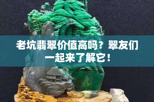 老坑翡翠價(jià)值高嗎？翠友們一起來了解它！