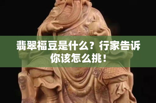 翡翠福豆是什么？行家告訴你該怎么挑！