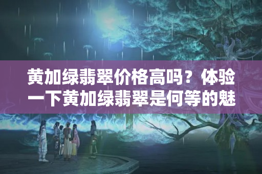 黃加綠翡翠價格高嗎？體驗一下黃加綠翡翠是何等的魅力非凡！