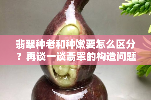 翡翠種老和種嫩要怎么區分？再談一談翡翠的構造問題！
