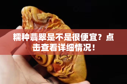糯種翡翠是不是很便宜？點擊查看詳細情況！