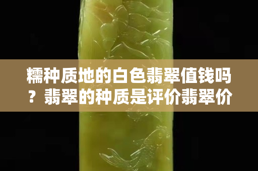 糯種質地的白色翡翠值錢嗎？翡翠的種質是評價翡翠價值高低重要因素！