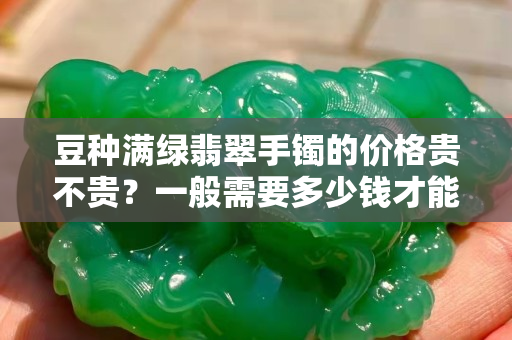 豆種滿綠翡翠手鐲的價格貴不貴？一般需要多少錢才能買？
