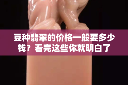 豆種翡翠的價格一般要多少錢？看完這些你就明白了
