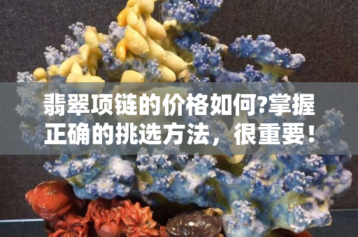 翡翠項鏈的價格如何?掌握正確的挑選方法，很重要！