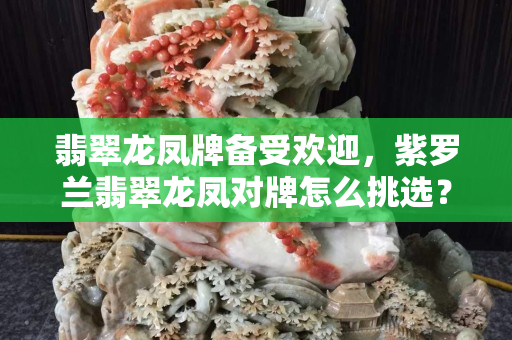 翡翠龍鳳牌備受歡迎，紫羅蘭翡翠龍鳳對牌怎么挑選？