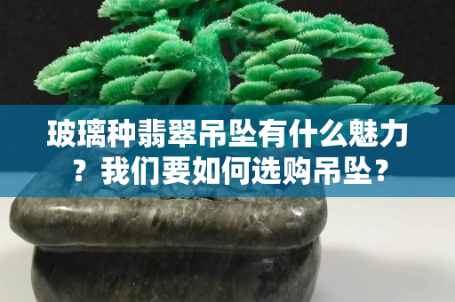 玻璃種翡翠吊墜有什么魅力？我們要如何選購吊墜？