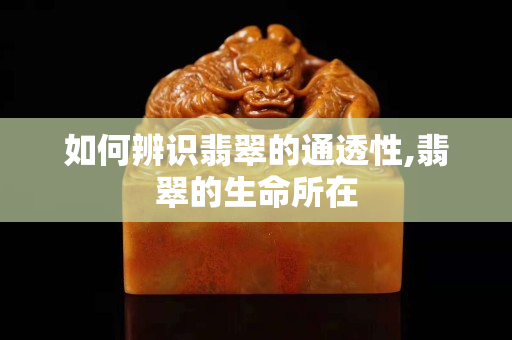 如何辨識翡翠的通透性,翡翠的生命所在