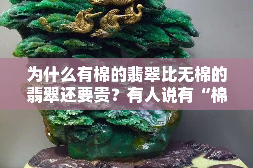 為什么有棉的翡翠比無棉的翡翠還要貴？有人說有“棉”是次品？！
