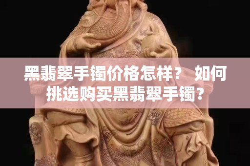 黑翡翠手鐲價格怎樣？ 如何挑選購買黑翡翠手鐲？