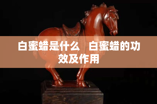 白蜜蠟是什么   白蜜蠟的功效及作用