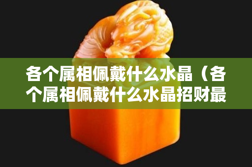 各個屬相佩戴什么水晶（各個屬相佩戴什么水晶招財最好）