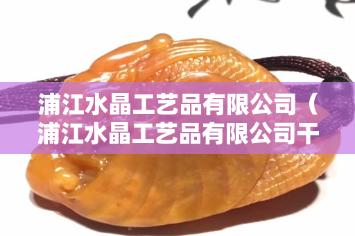 浦江水晶工藝品有限公司（浦江水晶工藝品有限公司干什么）