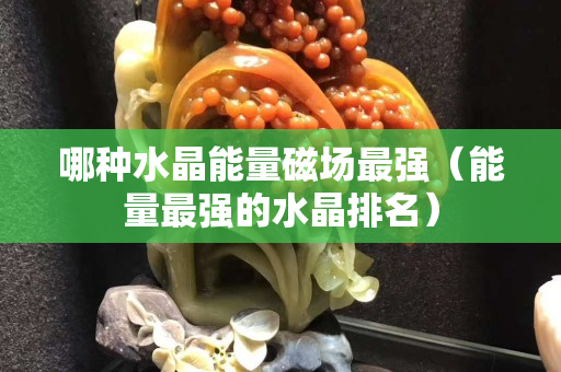 哪種水晶能量磁場最強（能量最強的水晶排名）