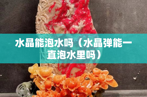 水晶能泡水嗎（水晶彈能一直泡水里嗎）