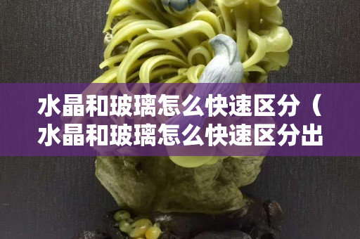 水晶和玻璃怎么快速區分（水晶和玻璃怎么快速區分出來）