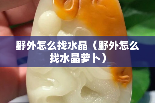 野外怎么找水晶（野外怎么找水晶蘿卜）