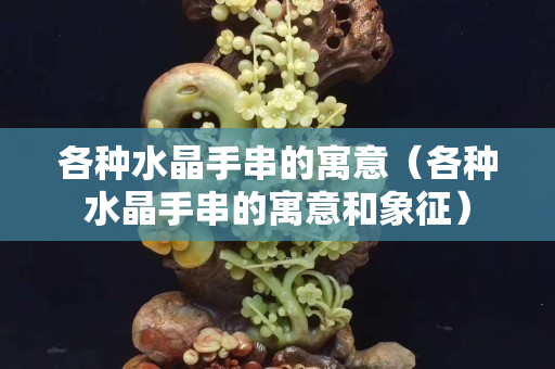 各種水晶手串的寓意（各種水晶手串的寓意和象征）