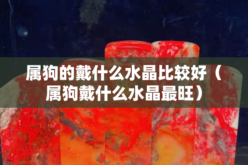 屬狗的戴什么水晶比較好（屬狗戴什么水晶最旺）
