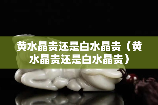 黃水晶貴還是白水晶貴（黃水晶貴還是白水晶貴）