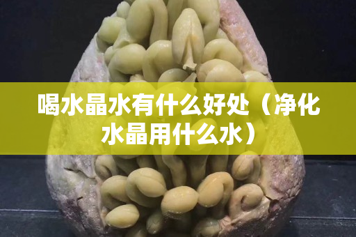 喝水晶水有什么好處（凈化水晶用什么水）