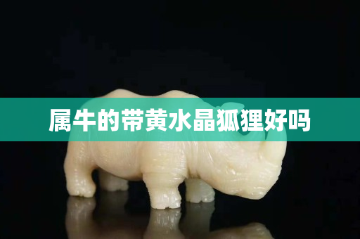 屬牛的帶黃水晶狐貍好嗎