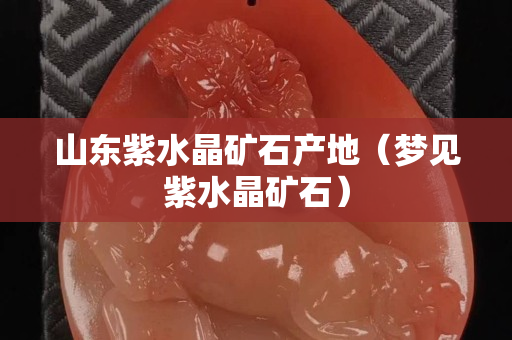 山東紫水晶礦石產(chǎn)地（夢(mèng)見(jiàn)紫水晶礦石）