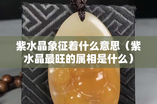 紫水晶象征著什么意思（紫水晶最旺的屬相是什么）