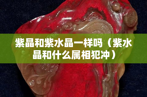 紫晶和紫水晶一樣嗎（紫水晶和什么屬相犯沖）