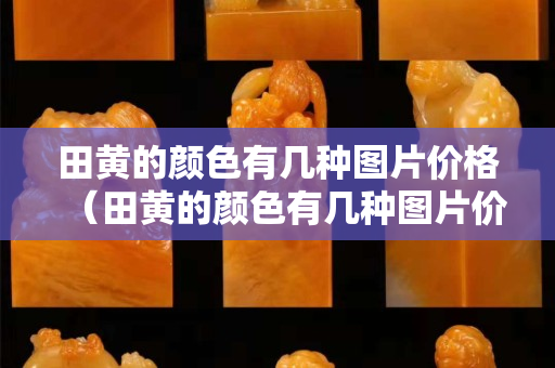 田黃的顏色有幾種圖片價格（田黃的顏色有幾種圖片價格）