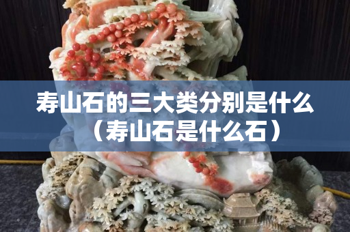 壽山石的三大類分別是什么（壽山石是什么石）