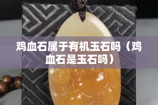 雞血石屬于有機玉石嗎（雞血石是玉石嗎）