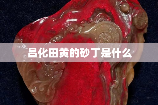 昌化田黃的砂丁是什么