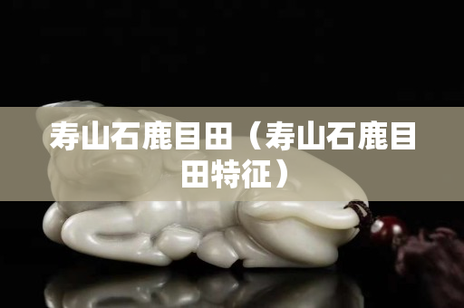 壽山石鹿目田（壽山石鹿目田特征）
