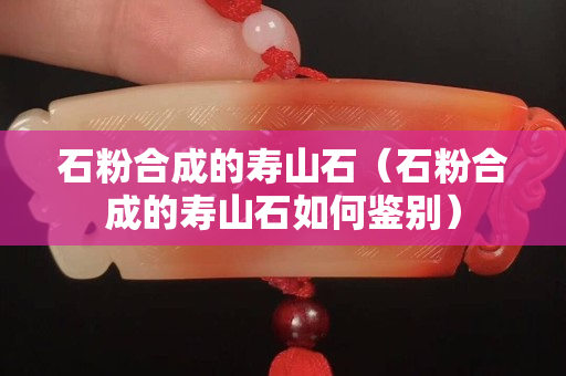 石粉合成的壽山石（石粉合成的壽山石如何鑒別）
