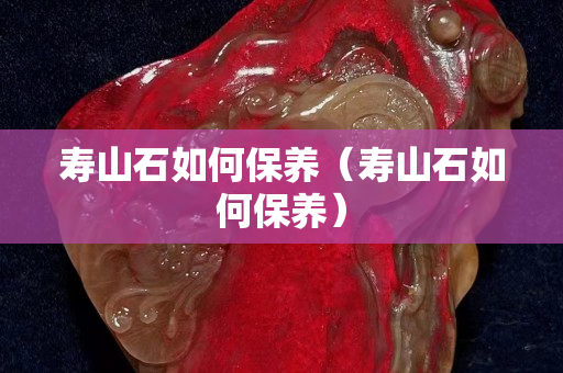 壽山石如何保養（壽山石如何保養）