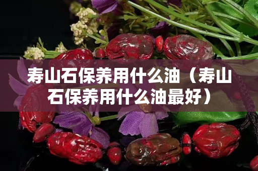 壽山石保養用什么油（壽山石保養用什么油最好）