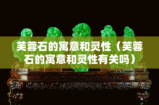 芙蓉石的寓意和靈性（芙蓉石的寓意和靈性有關嗎）