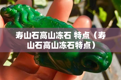 壽山石高山凍石 特點(diǎn)（壽山石高山凍石特點(diǎn)）