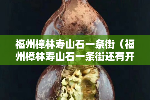 福州樟林壽山石一條街（福州樟林壽山石一條街還有開業嗎）