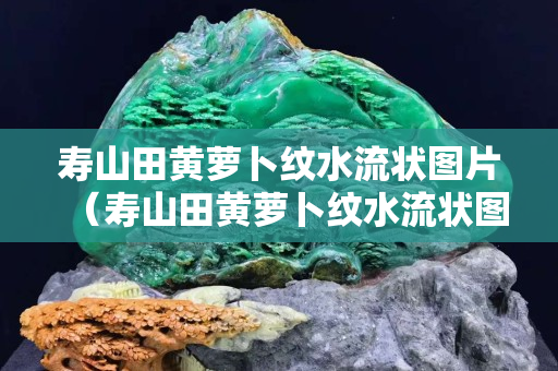 壽山田黃蘿卜紋水流狀圖片（壽山田黃蘿卜紋水流狀圖片）