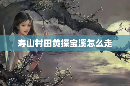 壽山村田黃探寶溪怎么走
