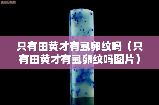 只有田黃才有虱卵紋嗎（只有田黃才有虱卵紋嗎圖片）