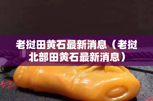 老撾田黃石最新消息（老撾北部田黃石最新消息）